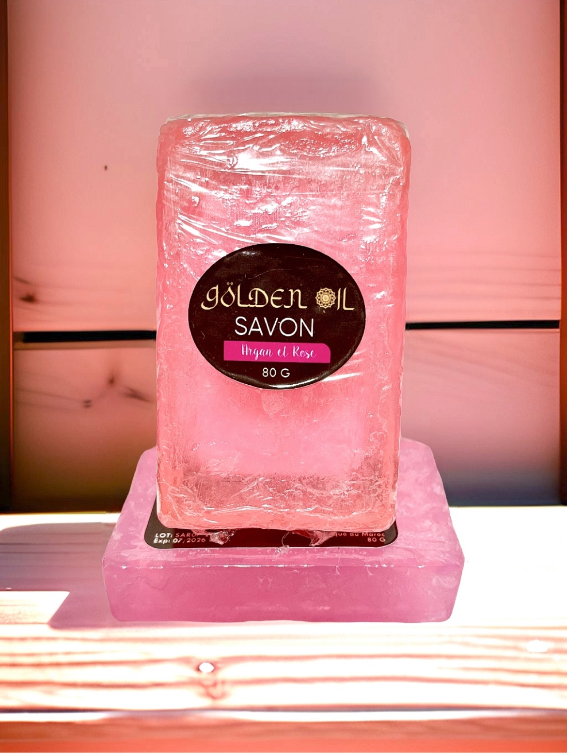 Savon solide Argan & Eau de Rose